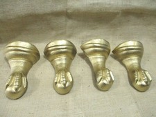 4 Bañera de Hierro Fundido Pie de Garra Pie de Pie Bañera Restauración Color Dorado