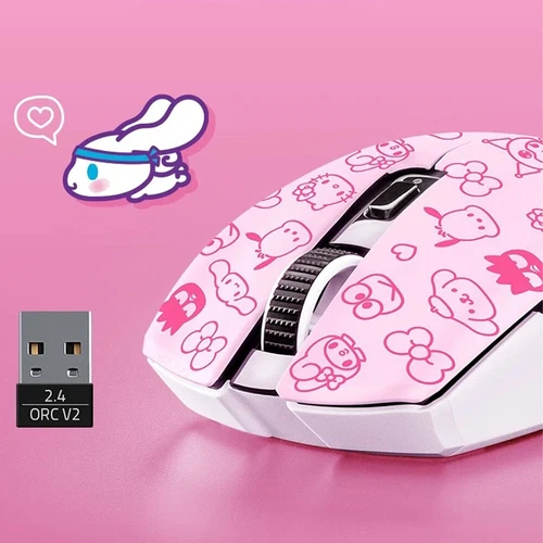 Razer x Sanrio Hello Kitty & Friends Orochi V2 Gaming Mouse and Mouse Pad Combo - Picture 5 of 6