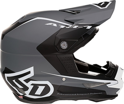 6D HELMETS - 10-4614 - ATR-1 Helmet - Stealth - White - XS