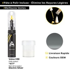 Peinture de retouche pour Volvo V90 Code: 477 Electric Silver