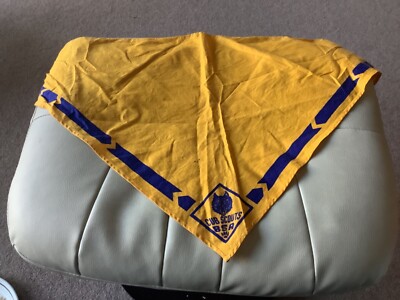 Vintage BSA Cub Scout Halstuch Schal Wolfcubs Amerika.