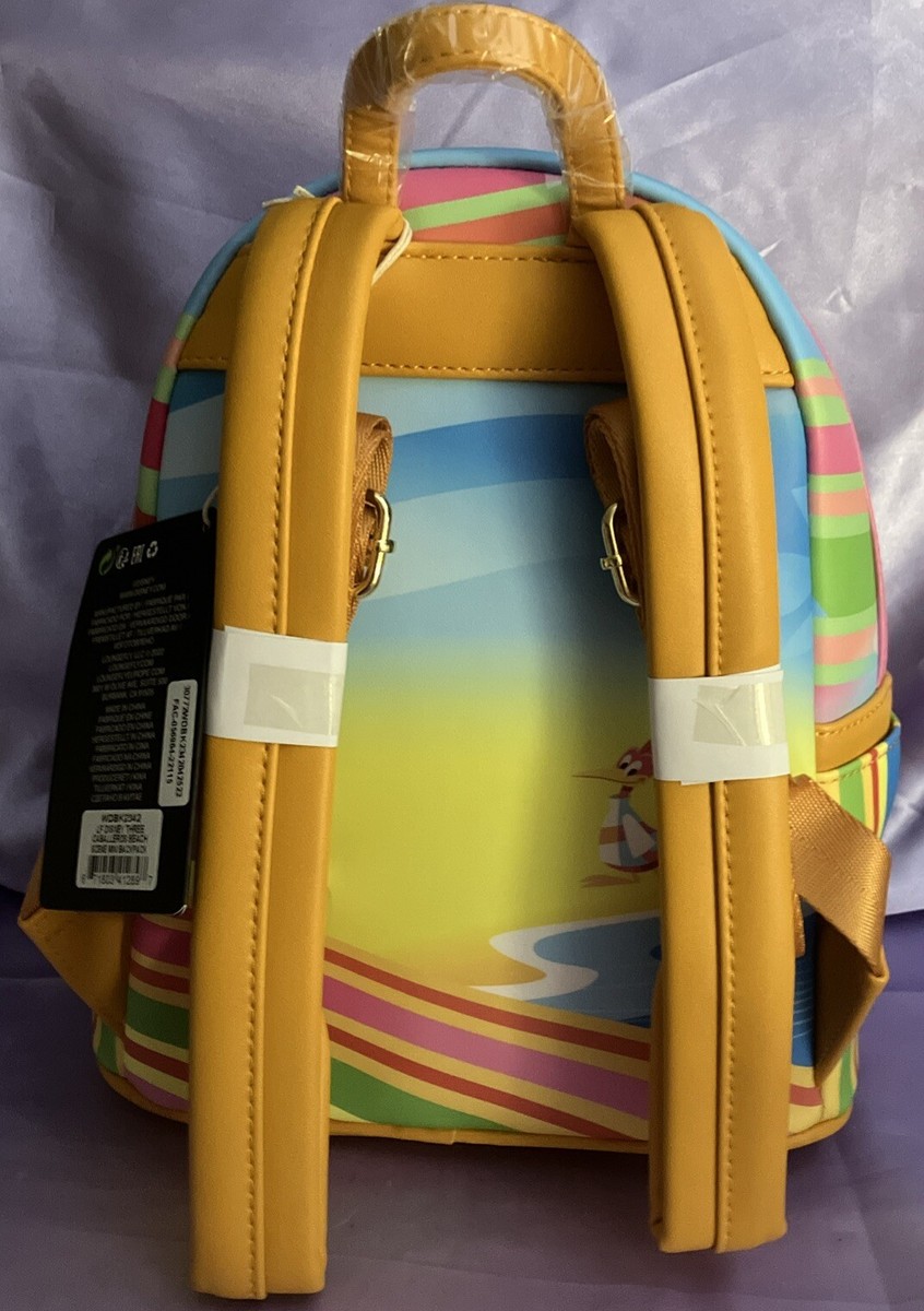 Coastal Yellow Mini Backpack Purse Joules Coast 15