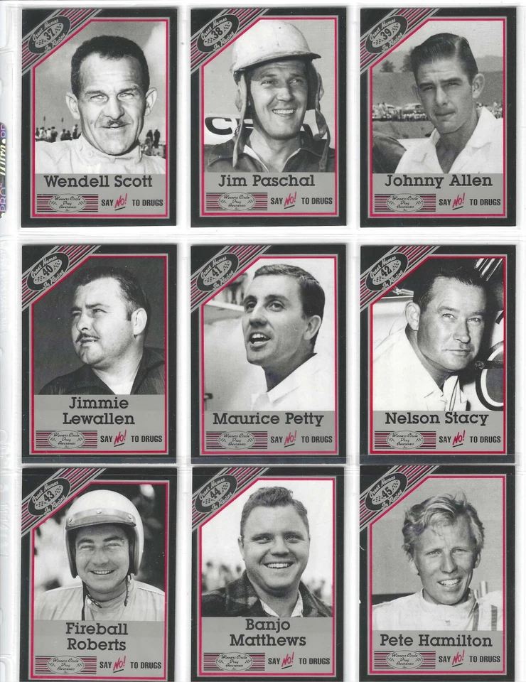 *1989 Winners Circle--Complete 45 card set--SWEET SET--all pictured-(no #1A)* - Image 2 of 4