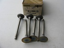 Vintage TRW Exhaust Valve Set 6 Pcs fits Chevrolet GMC Studebaker (S2090+30)