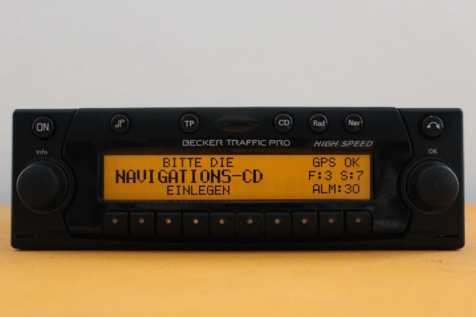 BECKER NAVI AUTO RADIO TRAFFIC PRO HIGH SPEED BE 7824 PORSCHE MERCEDES BMW AUDI - Bild 4 von 4