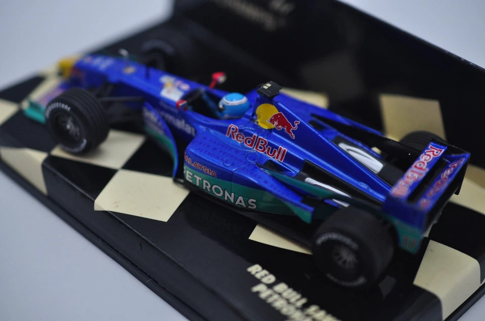 Minichamps PMA 1:43 Red Bull Sauber Petronas C19 F1 M. Salo EX W/Plastic Case - Image 4 of 4