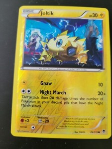 Pokemon TCG Card 2014 XY Phantom Forces - Joltik 26/119 Reverse Holo