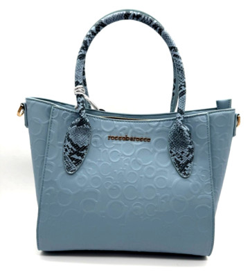 Roccobarocco Damen Tasche Einkaufstasche Modell Charlize Farbe Hellblau