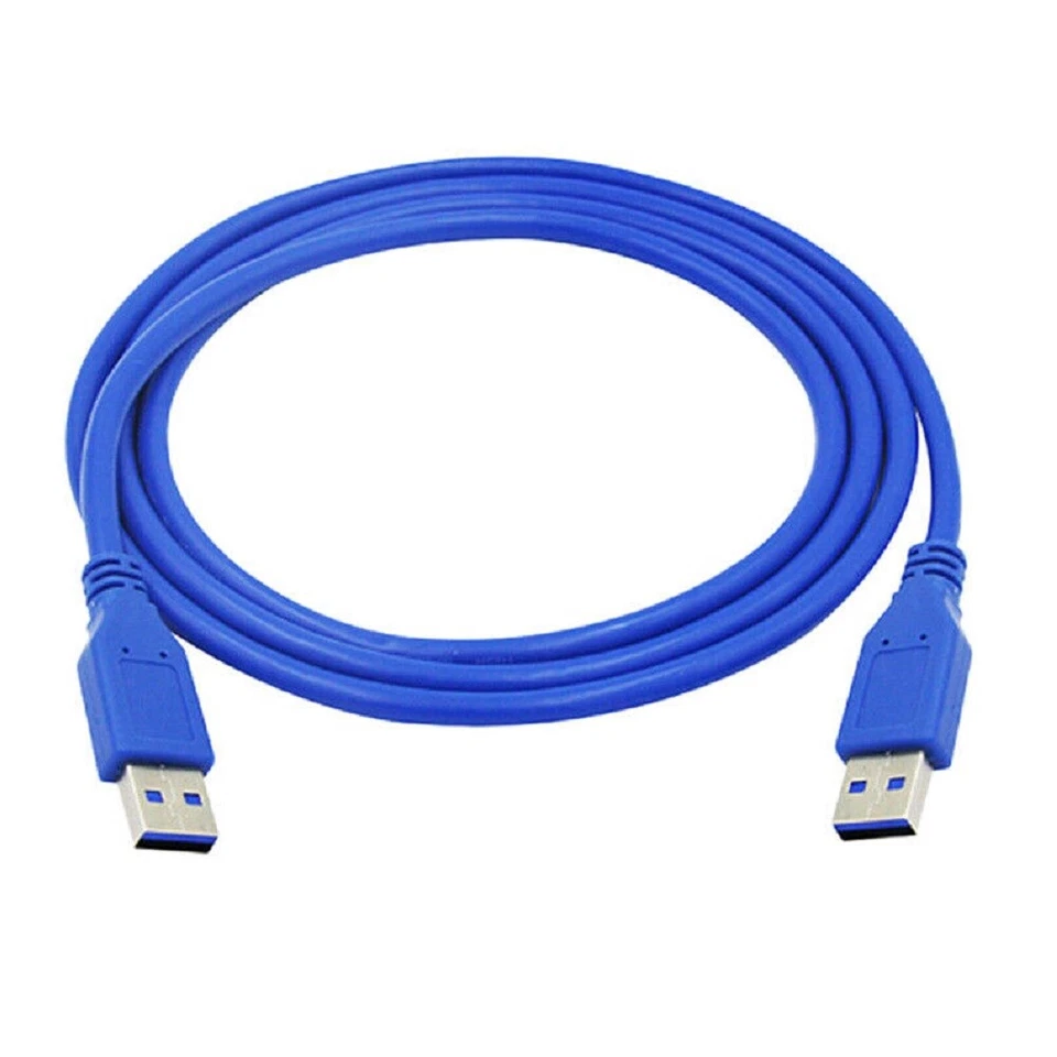 Cavo da 0,6 a 3 m USB 3.0 tipo maschio cable prolunga filo per pc dati hard disk - Immagine 2 di 4