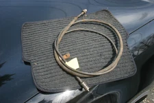 Metal Jacketed Vintage 82" Speedometer / Tachometer Cable - SLOT End - C9