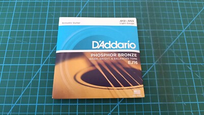 D'Addario EJ16 Phosphor Bronze Saitensatz für Akkustische Gitarren