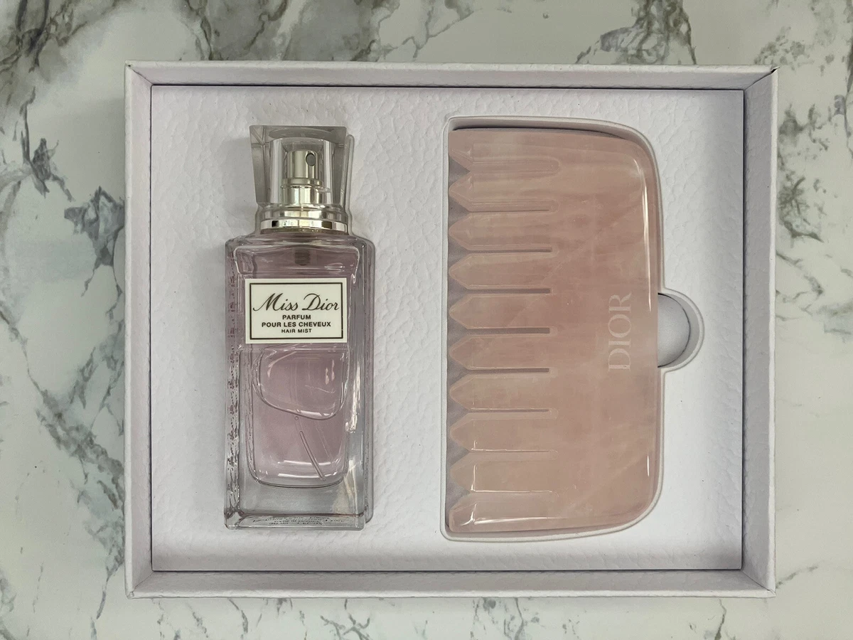 Dior Miss Dior 30 ml 1 oz Hair Mist With Rose Quartz Comb Brand New Rare