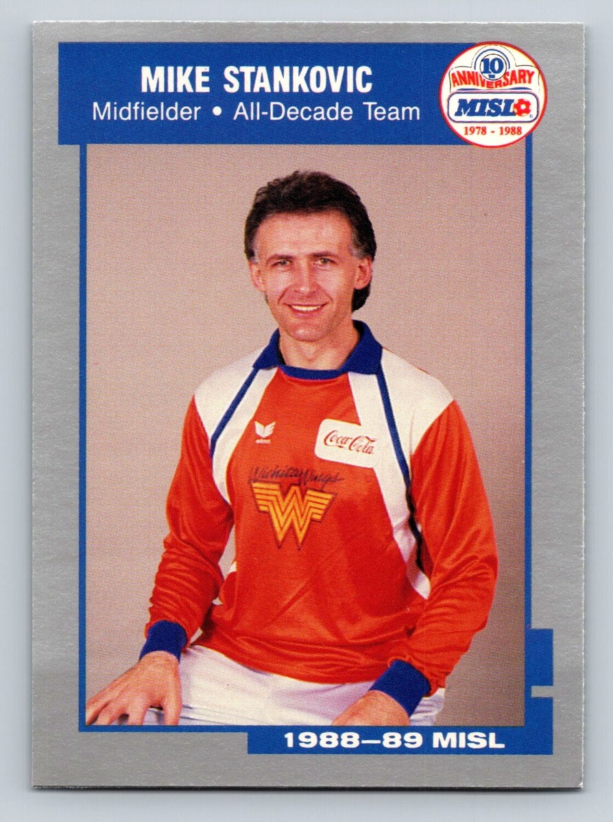 Mike Stankovic 1988-89 Pacific MISL #10 Wichita Wings | eBay