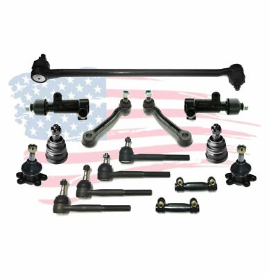 15 Pc Suspension for GMC Savana Chevrolet Express 1500 2500 Drag Link Tie Rods