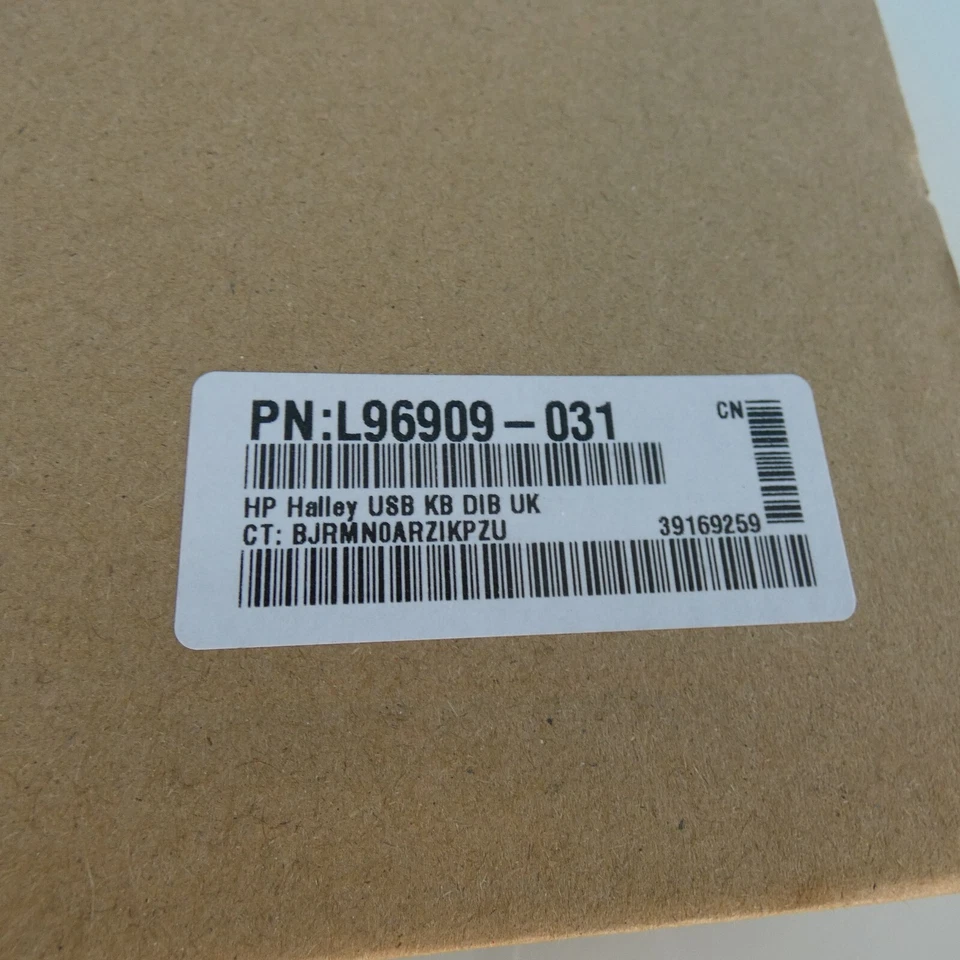 HP USB Halley Wired Keyboard L96909 New New Boxed Cheap Economical Quality - Image 2 of 4