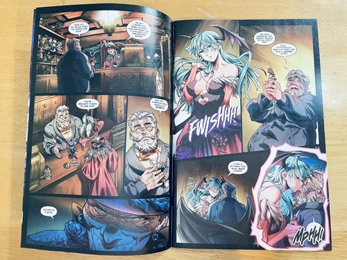 DARKSTALKER MORRIGAN #1 (2022) COVER B STEINBACH CAPCOM UDON Comics - Picture 6 of 6