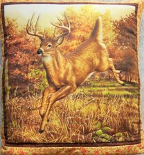Quillow (Combo Pillow/Quilt) Deer MM1 Amish-Made in USA