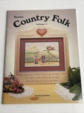 Darcie Hunter Country Folk Volume 4  Decorative Painting Patterns