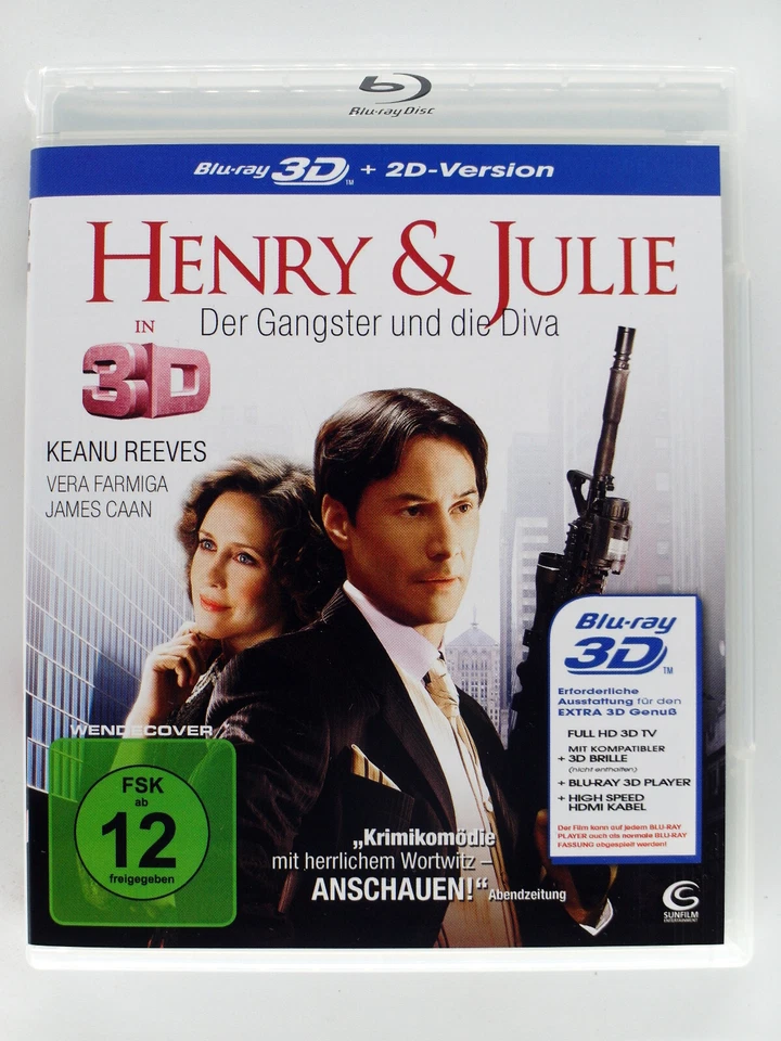 Henry & Julie 3D - Henry's Crime - Gangster- Krimi- Komödie des Jahres - Reeves - Bild 1 von 1