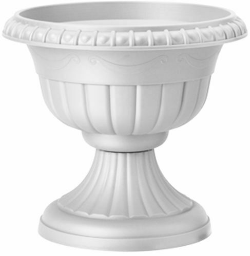 Blumenspindel Amphore Pflanzkübel – Ø30 Cm, Höhe 28 Cm, Anthrazit, Wetterfest Aus Polypropylen