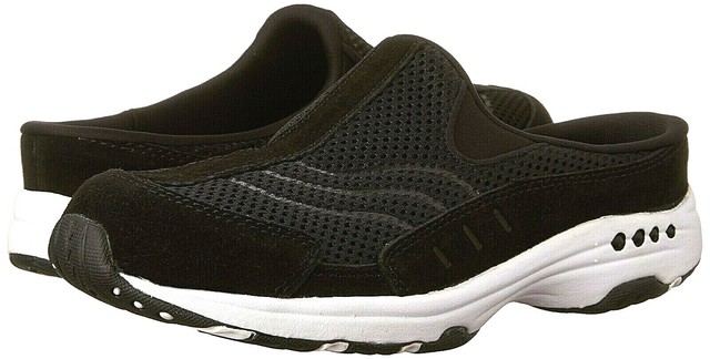 easy spirit traveltime black suede