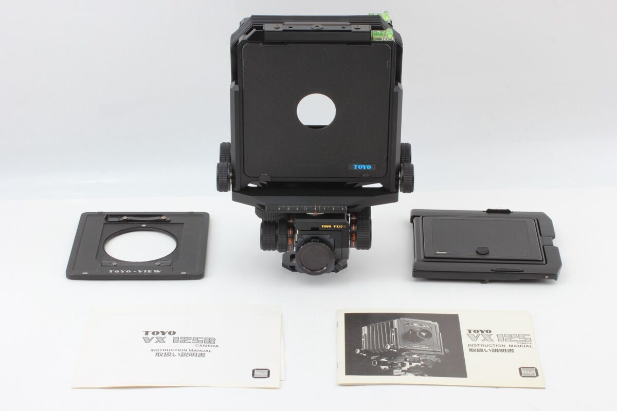 MINT 】 Toyo VX125 BLACK 4x5 Large Format Film Camera Body MINT 】 Toyo VX125 BLACK 4x5 Large Format Film Camera Body