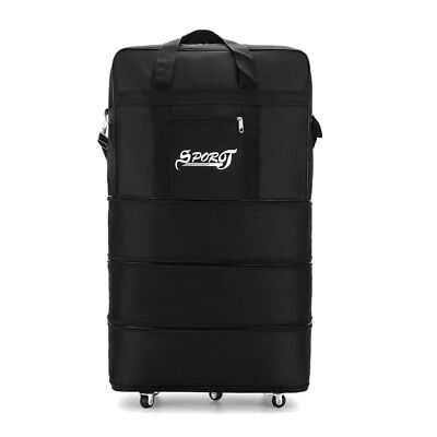 Expandable Foldable Suitcase Collapsible Rolling Travel Luggage