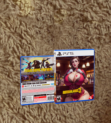 Borderlands 3 PS5 CUSTOM COVER ART & CASE - NO GAME