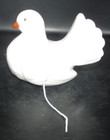 Vintage White Dove Love Bird Ceramic String Holder Wall Decoration Decor — photo 6