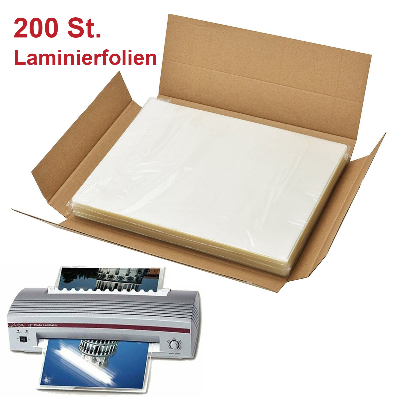 Laminierfolien-Set OLYMPIA 80µ, 100er