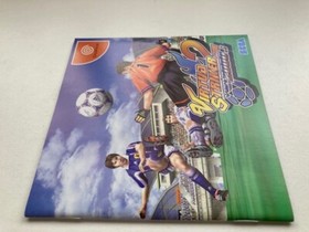Sega Dreamcast Virtua Striker 2 Ver.2000.1 DC Japan JP GAME w/Spine Reg Card 176