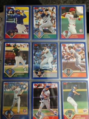 2003 Topps base set 1-250 Pick from drop down