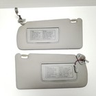 Acura TSX 2004 - 2008 Sun Visor Driver Passenger Pair Set 04 05 06 07 08 Gray