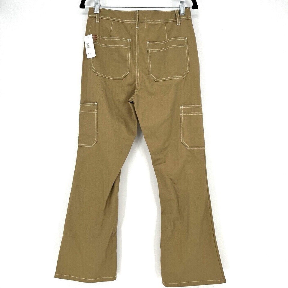 BDG Urban Outfitters NWT Khaki Low Rise Bootcut Cargo Pants Size 6 eBay