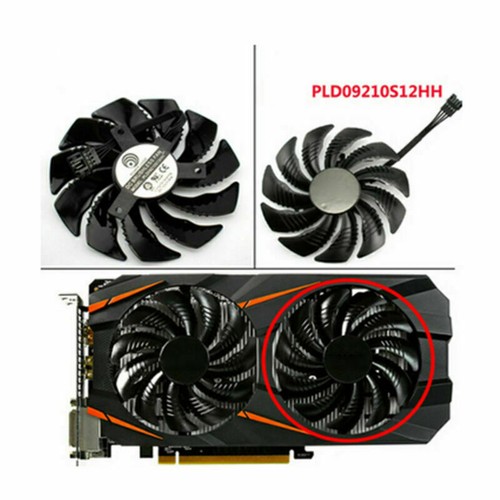 Ventilador de refrigeración para tarjeta gráfica T129215SU / PLD09210S12HH para Gigabyte GTX 1060 1070 - Imagen 16 de 22