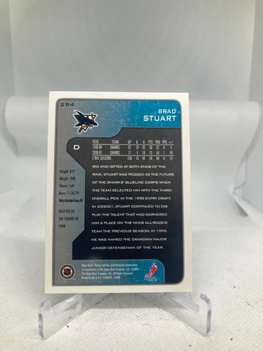 2001-02 UD Upper Deck Victory NHL Hockey ~Commons~ Carte #251-440 Spedizione gratuita - Foto 53 di 171