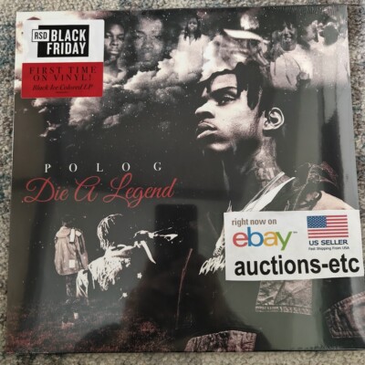 Polo G - Die A Legend Vinyl LP RSD Black Friday 2023 Color Black