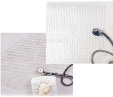 Image of PVC BUBBLE SHOWER BATH ROOM TUB MAT RUG ANTI NON SLIP SUCTION CUP RUBBER SAFETY