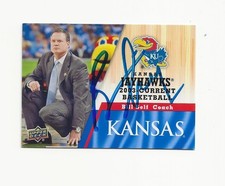 BILL   SELF     KANSAS      AUTOGRAPHED    CARD