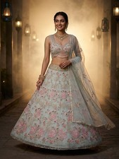 Indian Ethnic Wedding Wear Lengha New Bridal Bollywood Designer Lehenga Choli
