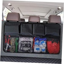 Car Trunk Organizer, Backseat Hanging Organizer with 8 Large Storage Bag
