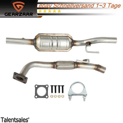Katalysator Kit SCHALTGETRIEBE passt für VW Polo 9A, 9N 1.4 16V 6Q025358CX