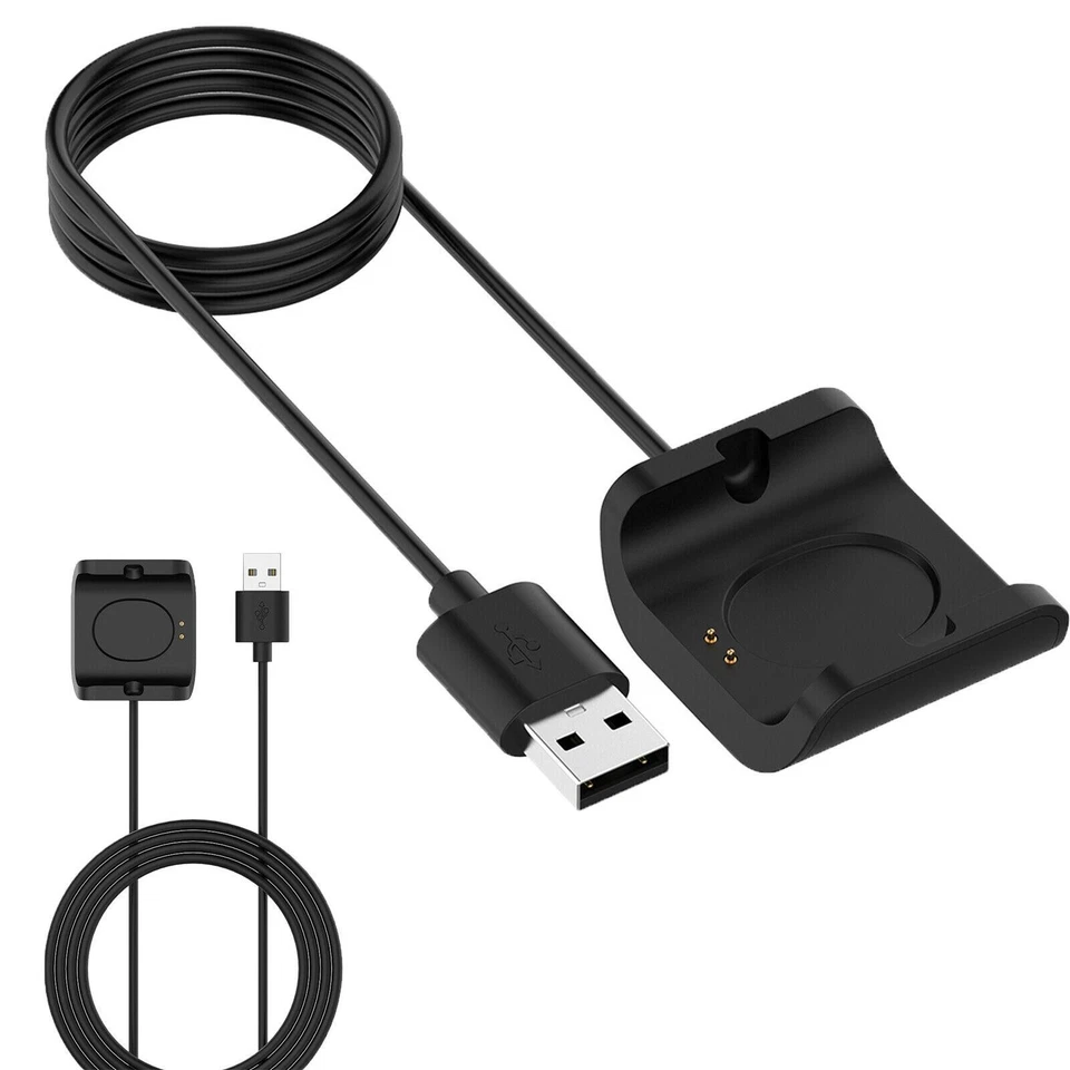 1M Smart Watch USB Cable Charging Base For Amazfit bip S/Amazfit Health A1916 - Image 2 of 4