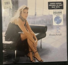 LOOK OF LOVE 2LP by Diana Krall Limited NEW/SEALED 2023 Barnes & Noble Baby Blue