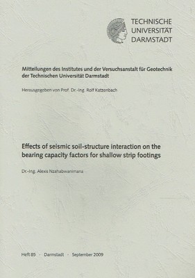 Nzahabwanimana, Alexis: Effects of seismic soil-structure interaction on the bea