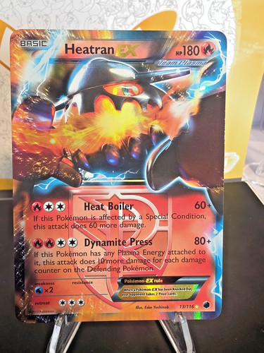 Heatran EX (Team Plasma) 13/116 Plasma Freeze Holo