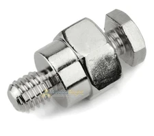 Platinum Plated Short Side Post Mount GMC Battery Terminal Tap Xscorpion