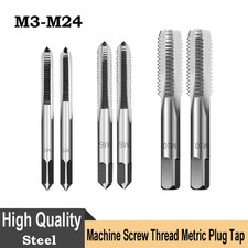 Hand/Machine Taps Hss Metric - Sets Individual Taper, Plug Bottoming M3 M4-M24