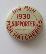 Pin's Permis De Pêche Pennsylvanie 1938 - Vintage - Pêche En Eau Douce