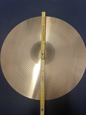 15  Crash Becken   Schlagzeug Cymbal   Messing / Brass